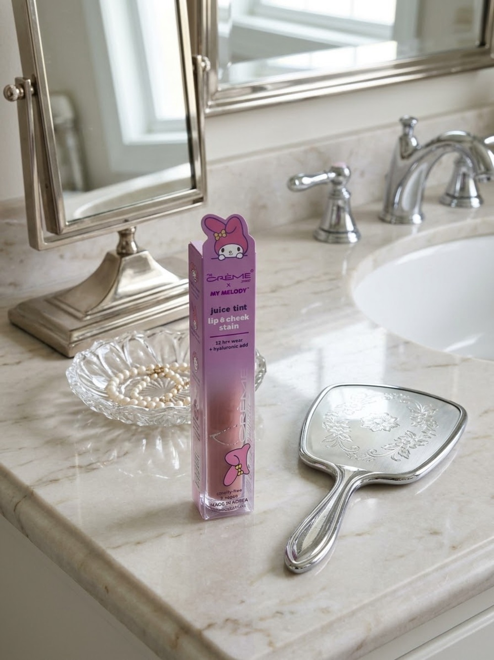 The Crème Shop My Melody Juice Tint Lip & Cheek Stain - Color Cookie Crush
